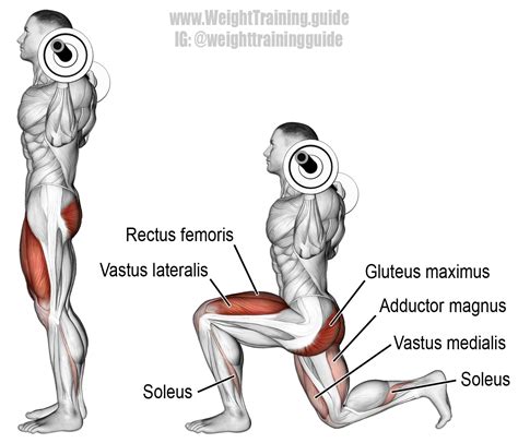 Barbell lunge. Another brilliant compound exercise for developing unilateral lower-body ...