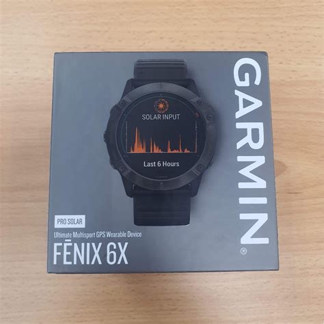 Garmin Fenix 6X Pro & Fenix 6X Sapphire, Luxury, Watches on Carousell