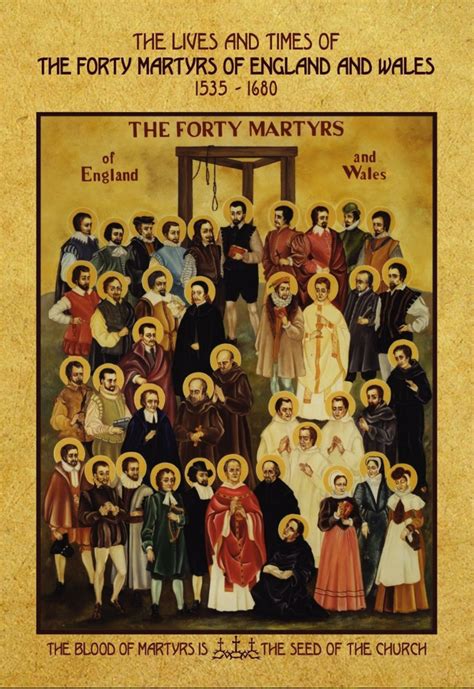 Oct 25 – Forty Martyrs of England and Wales | ADULT CATECHESIS & CHRISTIAN RELIGIOUS LITERACY IN ...