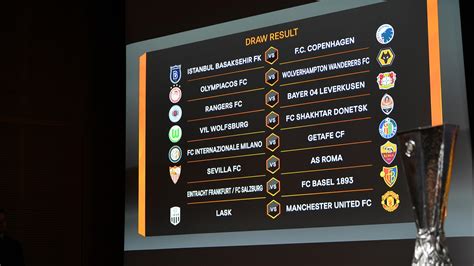 Uefa Europa League Round Of 16 Draw Uefa Europa League Uefa Com