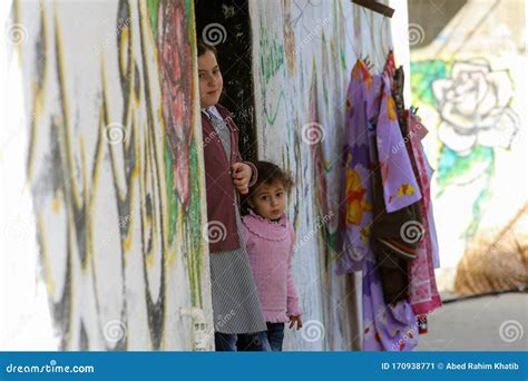 Palestinians in the Rafah Refugee Camp in the Southern Gaza Strip ...