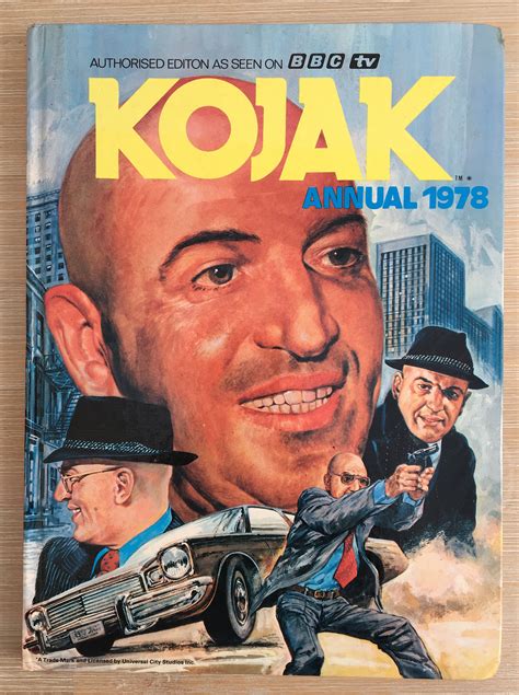 Vintage Kojak Annual Book 1978 USA Detective TV Series | Etsy | Books, Tv series, Television show