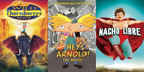 NickALive!: Netflix Adds 'Hey Arnold! The Movie', 'The Wild Thornberrys Movie' and 'Nacho Libre'