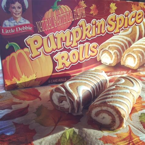 REVIEW: Little Debbie's Pumpkin Spice Rolls - Junk Banter