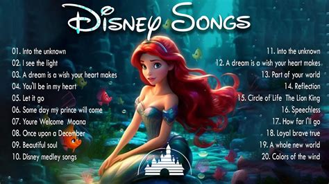 Disney Songs Top 2023 📍Disney Lullabies from Disneyland ♫ Disney OST ...