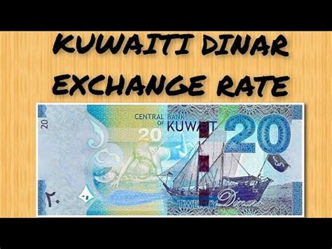 Kuwaiti Dinar Exchange Rate Today | KWD To Rupee | Riyal | Shilling ...