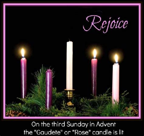 The Third Week of Advent | Advent candles, Advent wreath candles, Advent wreath