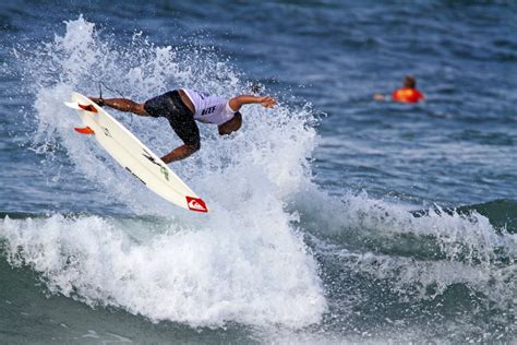 Surfing Beach 69 Kailua Kona Hawaii USA