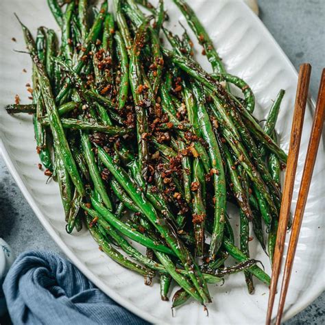 Chinese Garlic Green Beans - Omnivore's Cookbook