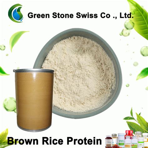 Brown Rice Protein Powder Price,Supply,Manufacturer From Green Stone