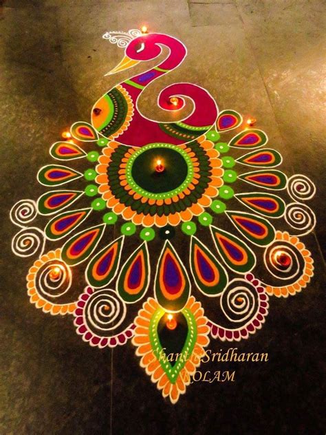 Pin by Shobha Krishnan on Kolams | Rangoli designs, New rangoli designs, Rangoli designs flower