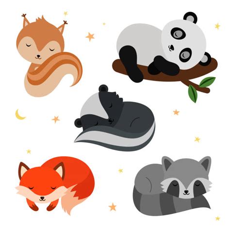 Sleeping Animal Illustrations, Royalty-Free Vector Graphics & Clip Art ...