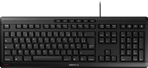 Clavier français, AZERTY CHERRY Stream JK-8500FR-2 noir 1 pc(s) | Conrad.fr