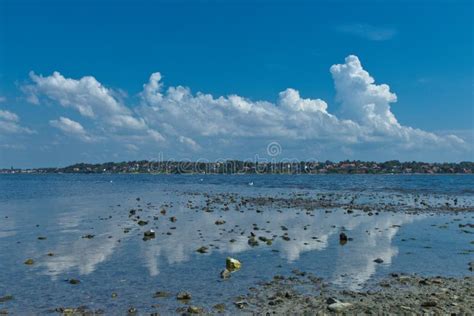 View Over the Roskilde Fjord Stock Image - Image of roskilde, panorama ...