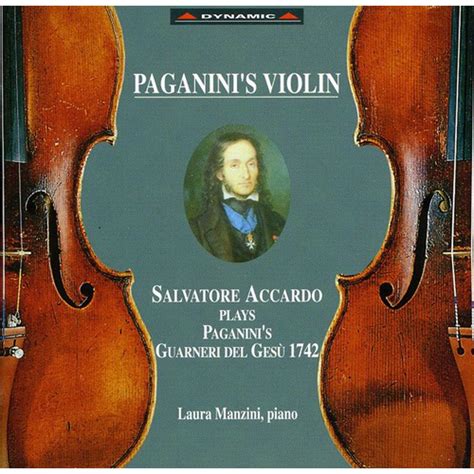 Salvatore Accardo Plays Paganini's Guarneri Violin - Walmart.com ...