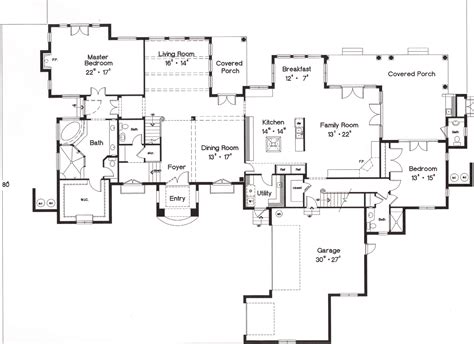 European House Plan with 4 Bedrooms and 4.5 Baths - Plan 5246