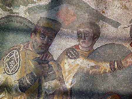 The Great Hunt mosaic at the Villa Romana del Casale, Sicily (5)