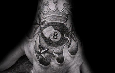 8 Ball Tattoo Meaning - TattooProfy