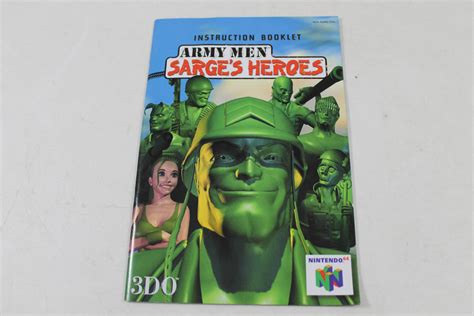 Manual - Army Men Sarge's Heroes - Nintendo N64-N64_ARMY_MEN