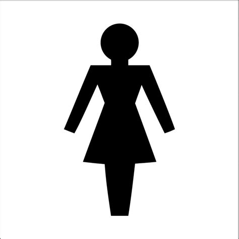 Female Toilet Symbol Signs - from Key Signs UK