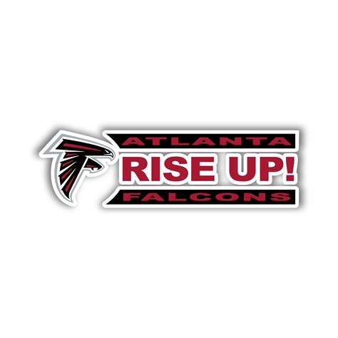 Atlanta Falcons – Rise Up – Temporary Tattoo – Biggest Decal Shop