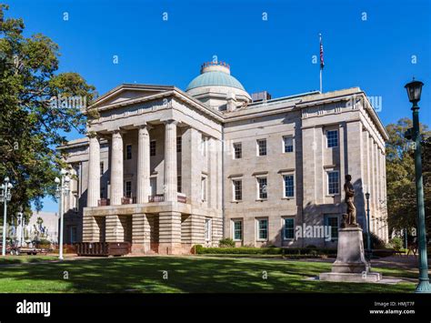 The North Carolina State Capitol, Raleigh, North Carolina, USA Stock ...