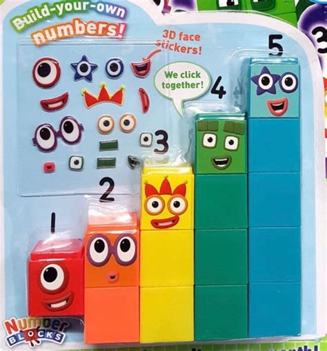 Numberblocks 1-10 full set official CBeebies Numberblocks | Etsy