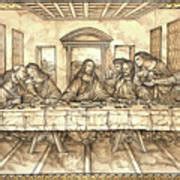 The last supper - Leonardo da Vinci Poster by Ivan ceschin - Pixels