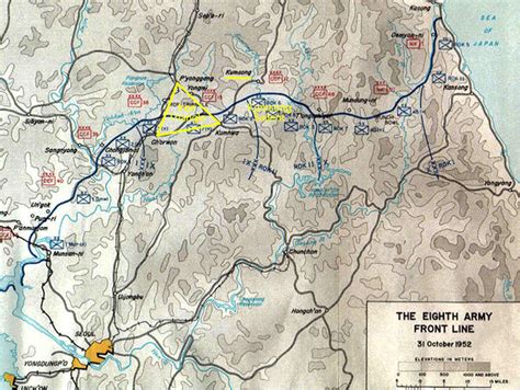 Korean War Airfields Map