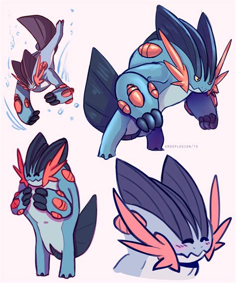 Mega Swampert by erovoid on DeviantArt