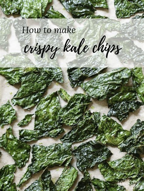 How to make Crispy Kale Chips in oven | My Weekend Kitchen