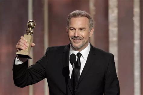 Kevin Costner Wins Golden Globe 2024 - Lily Shelbi