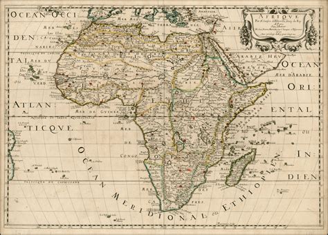 Afrique . . . 1650 - Barry Lawrence Ruderman Antique Maps Inc.