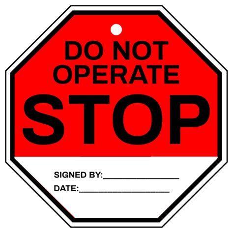 Do Not Operate Sign Template | PosterMyWall