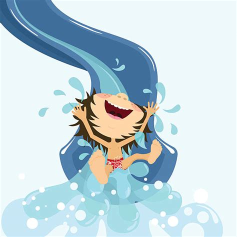 Pool Slide Clip Art