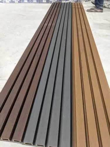 Fluted Louver Wall Panels Plastic Cladding / Vinyl Cladding at Best Price in Chhatrapati ...