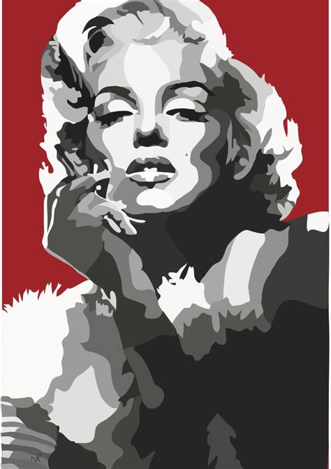 Marilyn Monroe Digital Art Print.... - Etsy