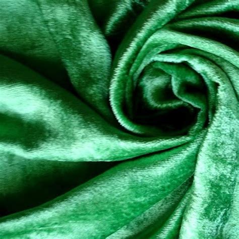 Emerald Green Velvet Fabric Yardage Curtain Fabric Fashion | Etsy