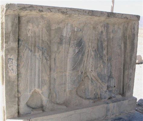 Pasargadae, Palace P, Gate relief - Livius