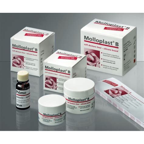 Buy Molloplast B - Heat Cure Soft Reliner DETAX Online at ...