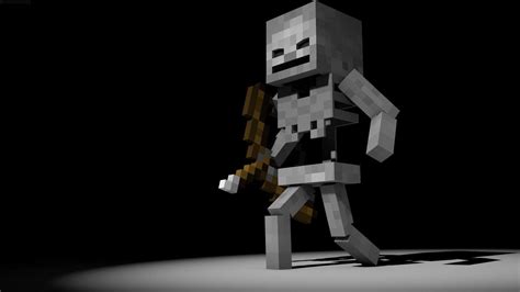 Minecraft Skeleton Wallpapers - Top Free Minecraft Skeleton Backgrounds - WallpaperAccess