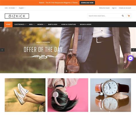 Best Free Magento 2.3 Themes for 2019 - HiddenTechies