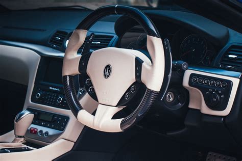 Luxurious Interior of a Maserati Car · Free Stock Photo