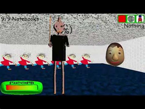 Baldi's Basics Classic Remastered: Birthday Bash Ending - YouTube