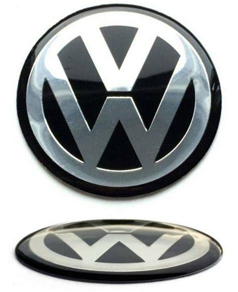 4x VW Volkswagen Wheel Center Stickers Emblems 56mm 60mm 65mm 70mm 75mm ...