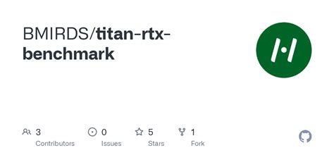 GitHub - BMIRDS/titan-rtx-benchmark