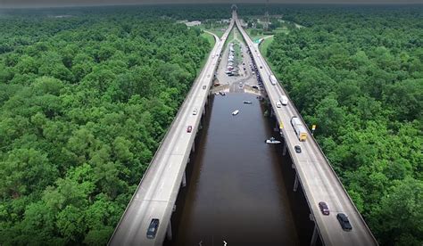 When Was the Speed Limit Lowered on the Atchafalaya Basin Bridge?