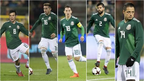 Selección Mexicana: Los cinco mejores jugadores del Tri en el 2017 ...