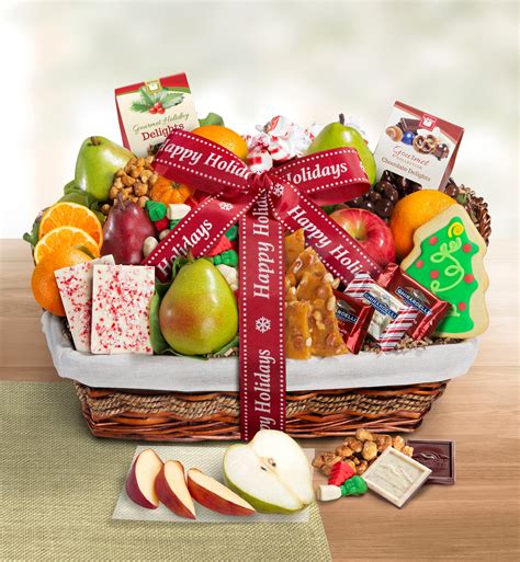 Holiday Gathering Fruit & Sweets Basket