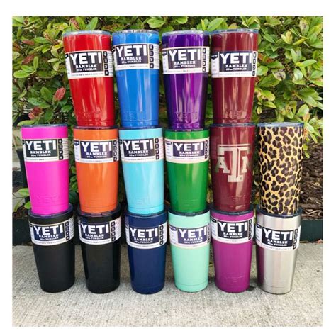 NEW 20oz Yeti Tumbler Yeti Coffee Cup Powder Coated Cup BULK SALES Available for Sale in ...